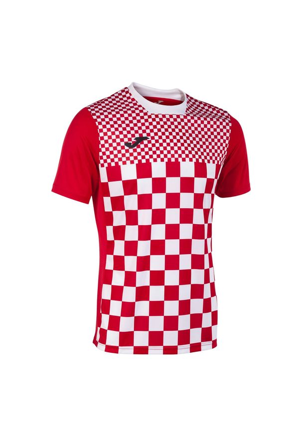Jersey Joma Flag III. Kolor: czerwony, biały, wielokolorowy. Materiał: jersey. Sport: piłka nożna