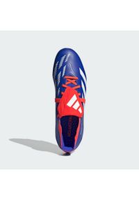 Adidas - Buty Predator League Fold-Over Tongue FG. Kolor: czerwony, niebieski, wielokolorowy, biały