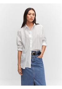 mango - Koszula Mango. Kolor: biały #1