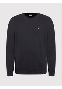 Napapijri Bluza Balis NP0A4FQW Czarny Regular Fit. Kolor: czarny. Materiał: bawełna #3