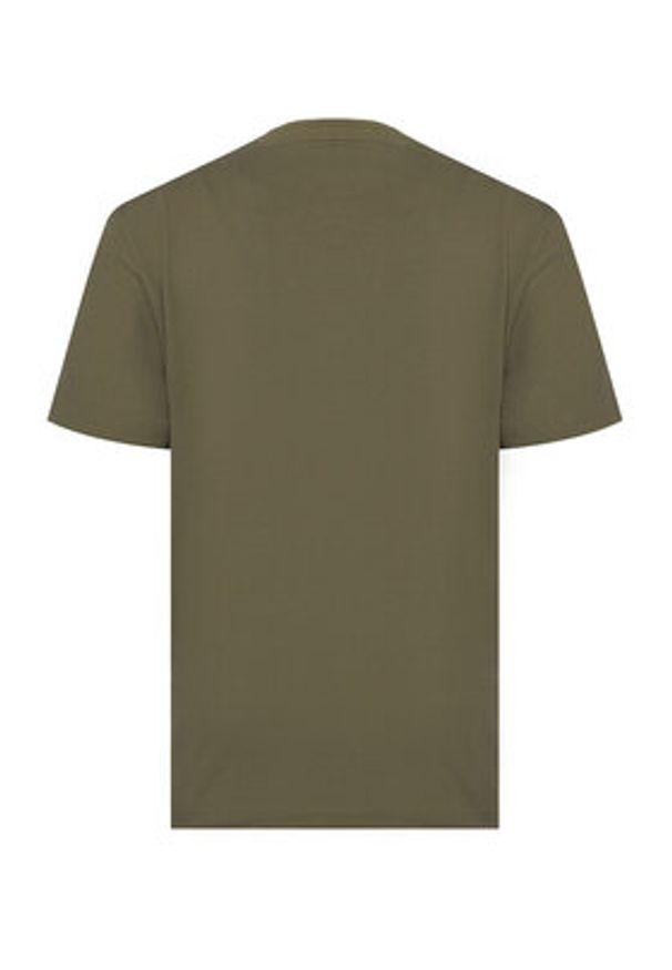 BOSS T-Shirt Tiburt 240 50452680 Zielony Regular Fit. Kolor: zielony. Materiał: bawełna