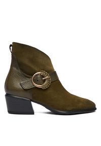 Hispanitas Botki PHI254256 Zielony. Kolor: zielony. Materiał: skóra
