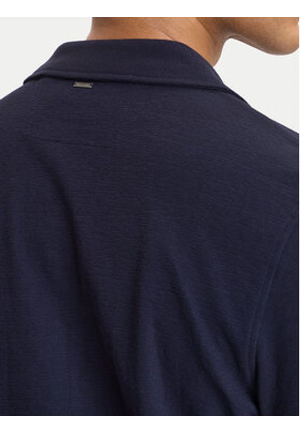 Guess Koszula M6GP10 K3079 Granatowy Regular Fit. Kolor: niebieski. Materiał: bawełna