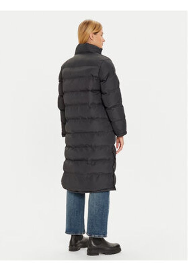 Pepe Jeans Płaszcz zimowy Bibi PL402437 Czarny Loose Fit. Kolor: czarny. Materiał: syntetyk. Sezon: zima