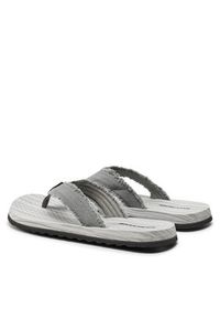 skechers - Skechers Japonki Tantric-Fritz 205098/GRY Szary. Kolor: szary. Materiał: materiał