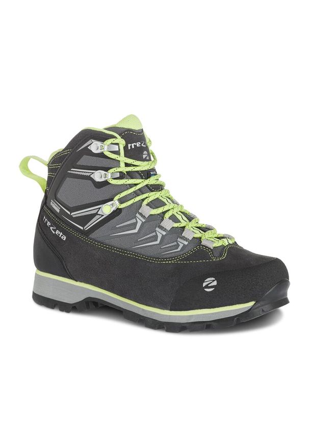 Buty trekkingowe damskie TREZETA Aoraki W's z membraną WP. Kolor: szary, wielokolorowy, żółty. Sport: turystyka piesza