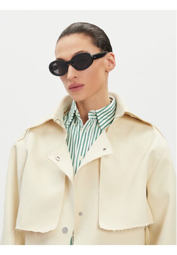 Jenny - JENNY Okulary przeciwsłoneczne 4WF-002-SS25 Czarny. Kolor: czarny. Materiał: syntetyk