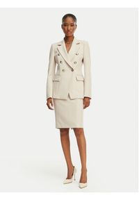 Maryley Spódnica 26EB710/43LA Beżowy Regular Fit. Kolor: beżowy. Materiał: syntetyk #2