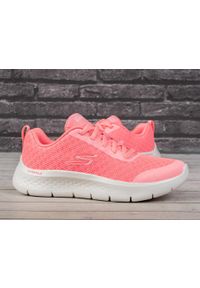 skechers - Buty damskie sportowe Skechers GO WALK FLEX VIVA. Kolor: szary, wielokolorowy, pomarańczowy