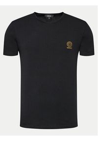 VERSACE - Versace Komplet t-shirtów AU10193 Czarny Slim Fit. Kolor: czarny. Materiał: bawełna #7
