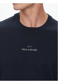 PAUL & SHARK - Paul&Shark T-Shirt C0P1240 Granatowy Regular Fit. Kolor: niebieski. Materiał: bawełna #3