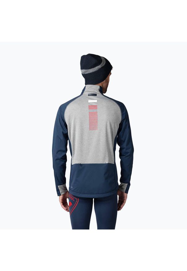 Kurtka męska Rossignol Poursuite. Kolor: niebieski. Sezon: zima. Styl: wakacyjny. Sport: narciarstwo