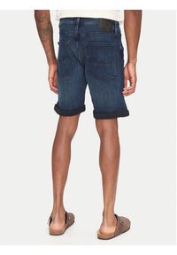 Jack & Jones - Jack&Jones Szorty jeansowe Rick 12269608 Niebieski Regular Fit. Kolor: niebieski. Materiał: bawełna