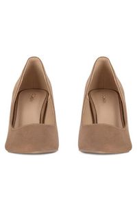 DeeZee Szpilki WYL3660-7 Beżowy. Kolor: beżowy. Materiał: materiał. Obcas: na szpilce #6