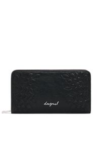 Desigual Portfel 26SAYP20 Czarny. Kolor: czarny. Materiał: skóra #1