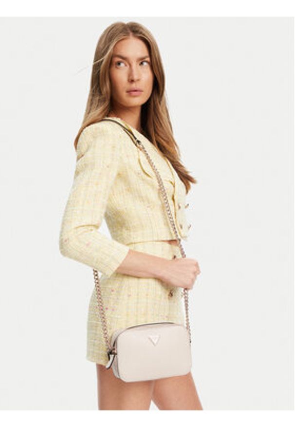 Guess Torebka Noelle II HWZG96 72140 Écru. Materiał: skórzane