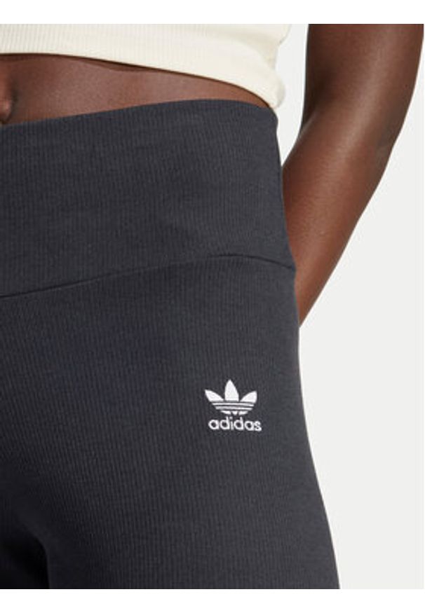 Adidas - adidas Legginsy Essentials IY9645 Czarny Slim Fit. Kolor: czarny. Materiał: wiskoza, bawełna