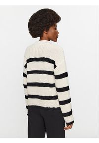 Vero Moda Sweter 10293683 Beżowy Regular Fit. Kolor: beżowy. Materiał: bawełna #2