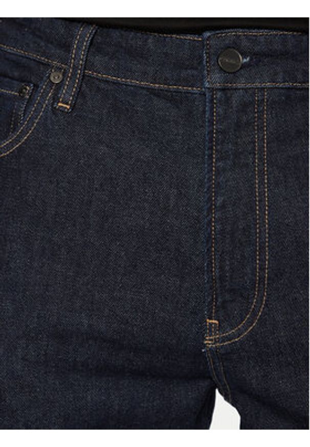 Calvin Klein Jeansy K10K113983 Granatowy Tapered Fit. Kolor: niebieski