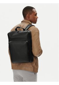 Calvin Klein Plecak Micro Pebble Slim Sq Bp 42 LV04D3005G Czarny. Kolor: czarny. Materiał: skóra #3