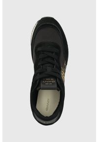 GANT - Gant sneakersy Bevinda kolor czarny 26537886.G00. Nosek buta: okrągły. Kolor: czarny. Materiał: skóra #5