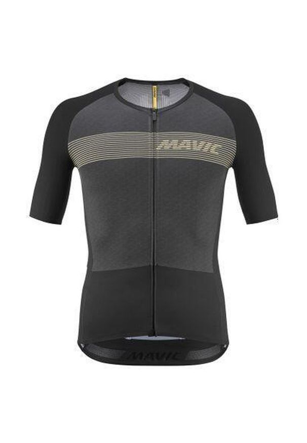 MAVIC - Koszulka Mavic Cosmic. Kolor: wielokolorowy, czarny, zielony. Sport: kolarstwo