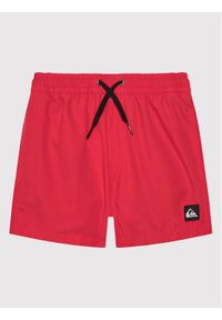 Quiksilver Szorty kąpielowe Everyday EQBJV03331 Czerwony Regular Fit. Kolor: czerwony. Materiał: syntetyk