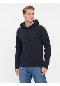 Napapijri Bluza Balis NP0A4H8A Granatowy Regular Fit. Kolor: niebieski. Materiał: bawełna #1