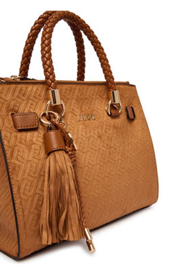 Liu Jo Torebka AA6069 T384A Brązowy. Kolor: brązowy. Materiał: skórzane