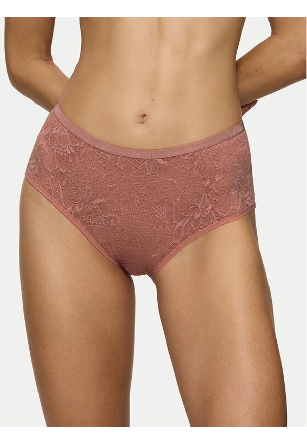 Triumph Figi klasyczne z wysokim stanem Amourette Charm 10216997 Brązowy. Stan: podwyższony. Kolor: brązowy. Materiał: syntetyk