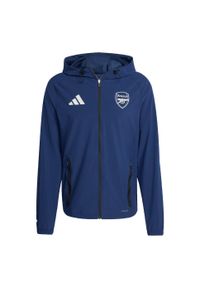 Adidas - Bluza Arsenal Tiro 25 Competition Vis Tech Travel. Kolor: niebieski. Materiał: dresówka. Sport: piłka nożna