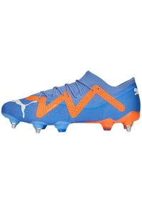 Buty piłkarskie męskie Puma Future Ultimate Low Mxsg. Okazja: na co dzień. Kolor: niebieski. Sport: piłka nożna #1