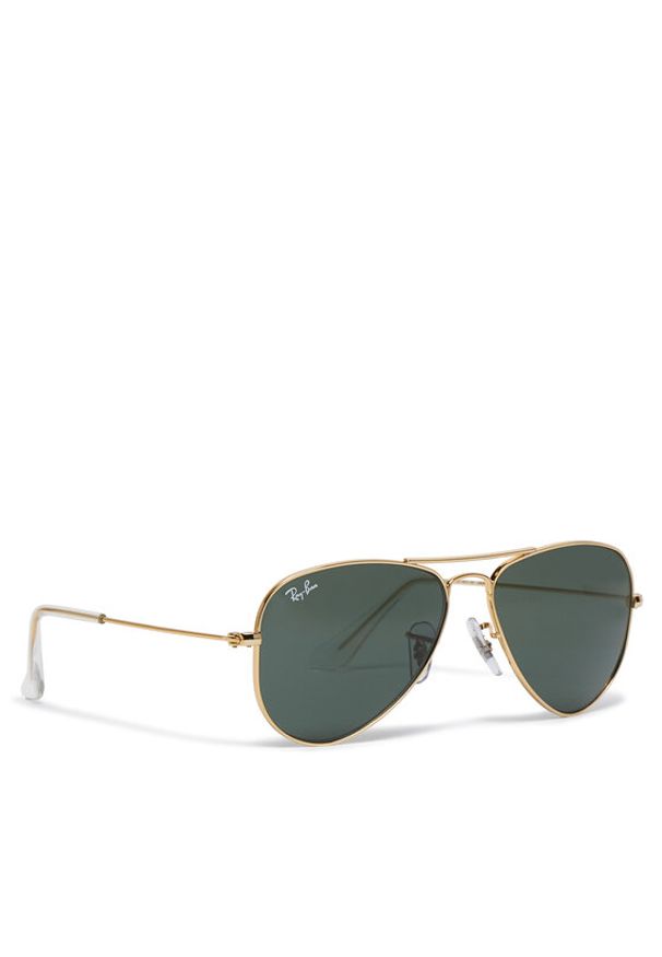 Ray-Ban Okulary przeciwsłoneczne Junior Aviator 0RJ9506S 223/71 Złoty. Kolor: złoty