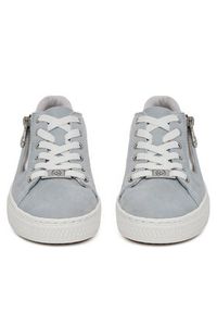 Rieker Sneakersy L59A1-10 Niebieski. Kolor: niebieski. Materiał: zamsz, skóra #7