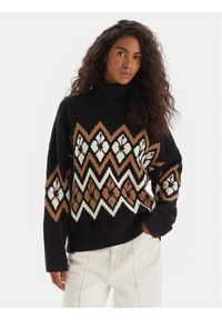 Roxy Golf Saltwater Lover ERJSW03673 Czarny Regular Fit. Typ kołnierza: golf. Kolor: czarny #1