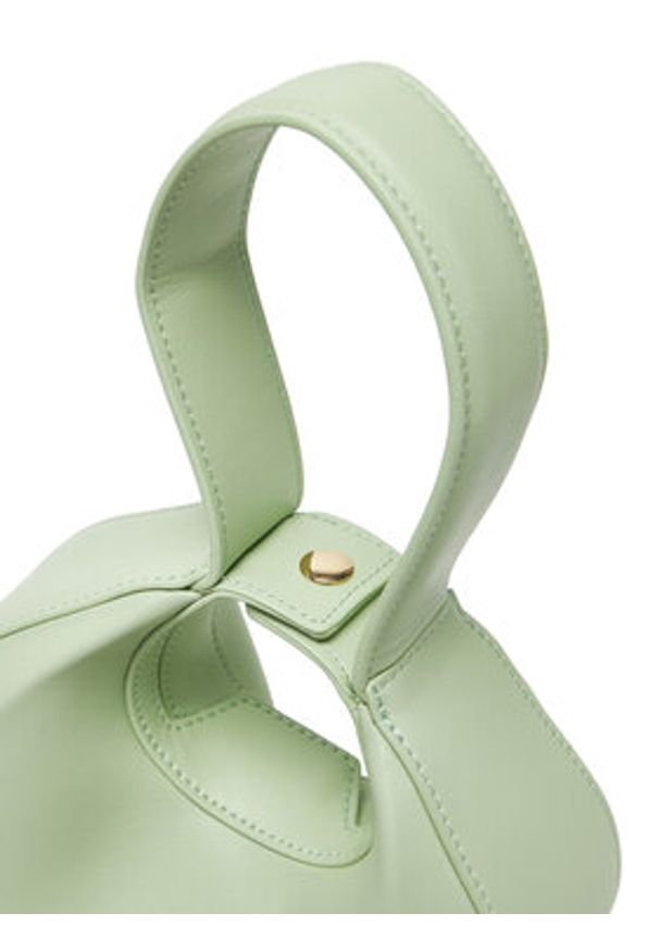 Patrizia Pepe Torebka 8B0074/L047-G596 Zielony. Kolor: zielony. Materiał: skórzane