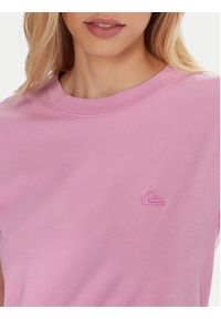 Quiksilver T-Shirt Essential EQWZT03196 Fioletowy Regular Fit. Kolor: fioletowy. Materiał: bawełna #4