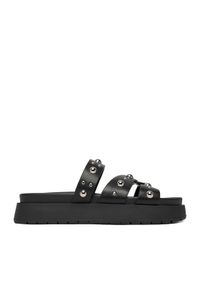 DeeZee Klapki CEO-HY69916-12 Czarny. Kolor: czarny. Materiał: skóra #1