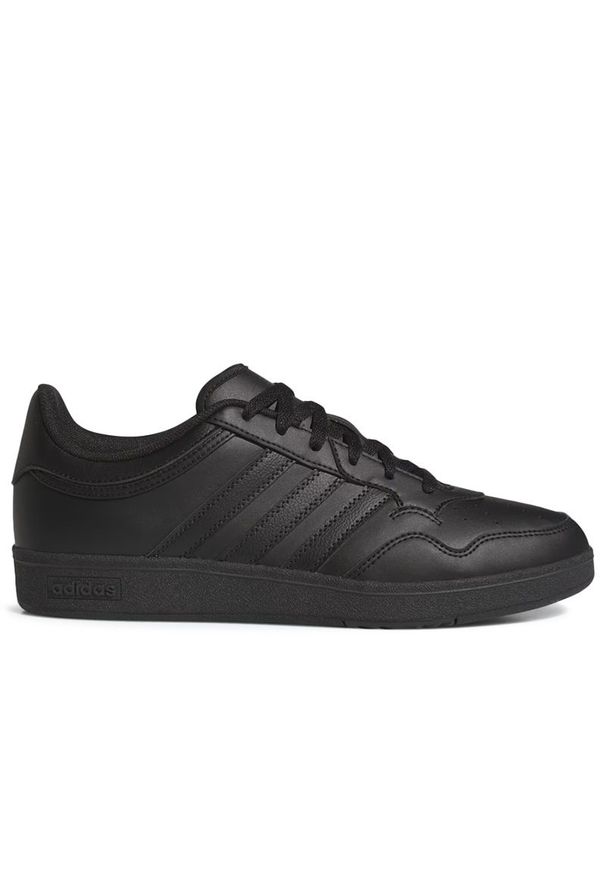 Adidas - Buty adidas Sportswear Hoops 4.0 JQ5211 - czarne. Kolor: czarny. Materiał: skóra, guma, syntetyk. Szerokość cholewki: normalna