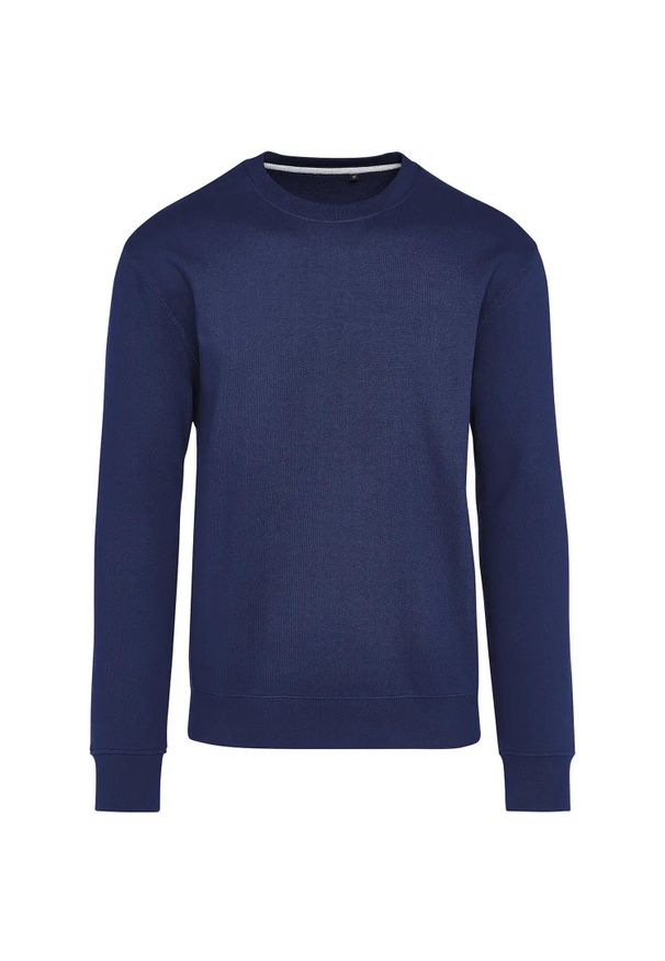 SG - Bluza Unisex Dla Dorosłych Z Bawełny Ringspun Bez Metki. Kolor: niebieski. Materiał: bawełna