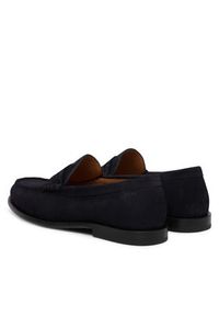 BOSS Półbuty Tevan 50563161 Granatowy. Kolor: niebieski. Materiał: skóra, zamsz #2