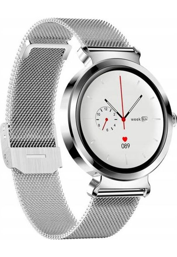Smartwatch Bakeeley SD-1 Srebrny. Rodzaj zegarka: smartwatch. Kolor: srebrny
