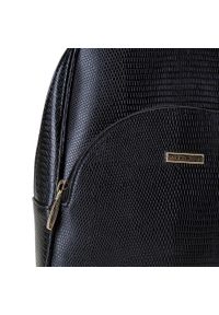 Wittchen - Damski plecak z półokrągłą kieszenią. Kolor: złoty, czarny, wielokolorowy. Materiał: skóra ekologiczna. Styl: casual, klasyczny, elegancki #5