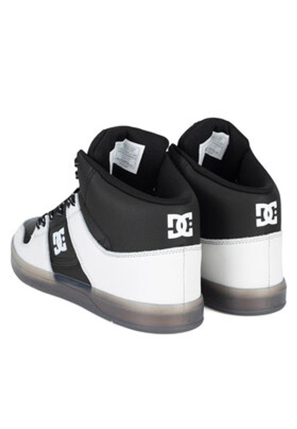 DC Shoes Sneakersy CURE HI TOP ADYS400072-BCA Czarny. Kolor: czarny. Materiał: skóra