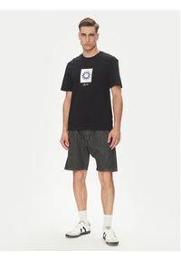 Jack & Jones - Jack&Jones Szorty jeansowe Tony 12270251 Czarny Relaxed Fit. Kolor: czarny. Materiał: bawełna #4