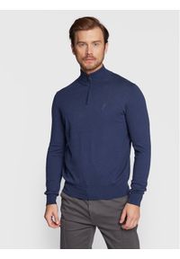 North Sails Sweter 699502 Granatowy Regular Fit. Kolor: niebieski. Materiał: bawełna #1