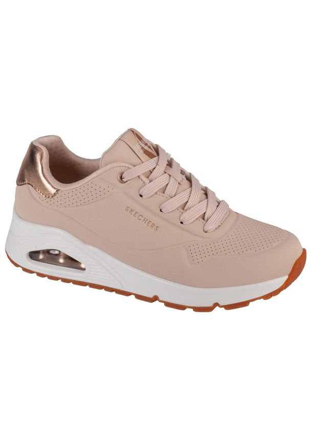 skechers - Buty sportowe Sneakersy damskie, Uno-Golden Air. Kolor: beżowy. Model: Skechers Sport. Sport: turystyka piesza