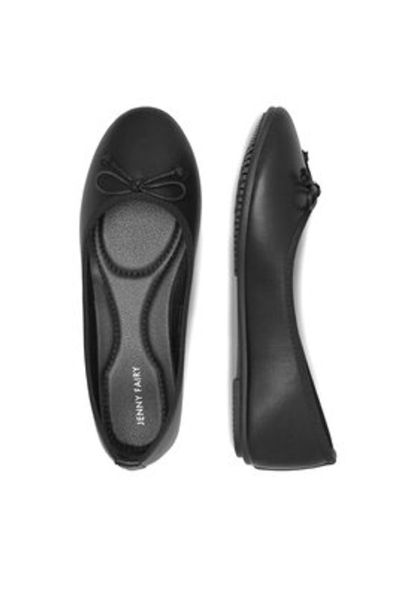 Jenny Fairy Baleriny Elli WSS21086-01 Czarny. Kolor: czarny. Materiał: syntetyk, skóra