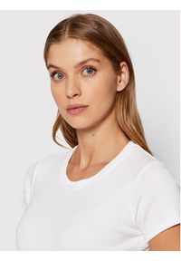 United Colors of Benetton - United Colors Of Benetton T-Shirt 1091D1M10 Biały Regular Fit. Kolor: biały. Materiał: bawełna #4