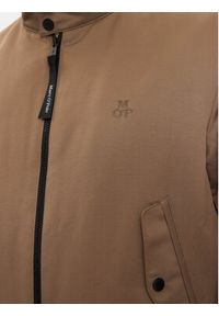 Marc O'Polo Kurtka bomber 428024970256 Beżowy Regular Fit. Typ kołnierza: polo. Kolor: beżowy. Materiał: syntetyk